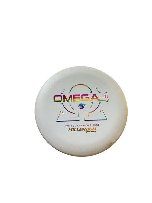 Vist Large View of Product Image Which is Used Millennium ET OMEGA 4 Disc Golf Putter White