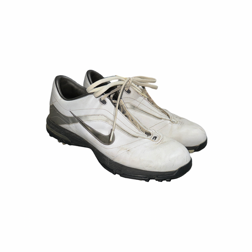 Vist Large View of Product Image Which is Used Nike Mens Golf Shoes White Senior 10.5