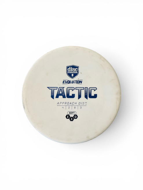 Vist Large View of Product Image Which is Used Discmania TACTIC Disc Golf Putter White 175g