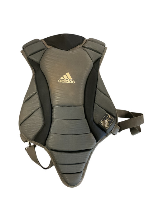 Vist Large View of Product Image Which is Used Adidas CHEST PROTECTOR Catchers Chest Protector Grey Youth