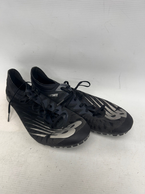Vist Large View of Product Image Which is Used New Balance SILENTHUNTER FANTOMFIT Track & Field Cleats Adult Black Senior 11.5