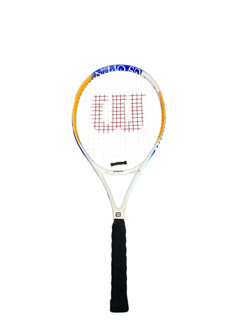 Vist Large View of Product Image Which is Used Wilson US OPEN Adult Tennis Racquet None 4 1/2"