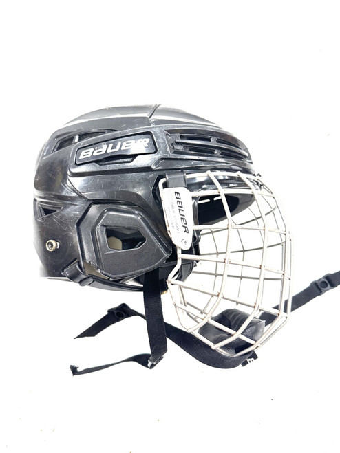Vist Large View of Product Image Which is Used Bauer IMS S EXPIRED Helmet Cage Combo Black SM