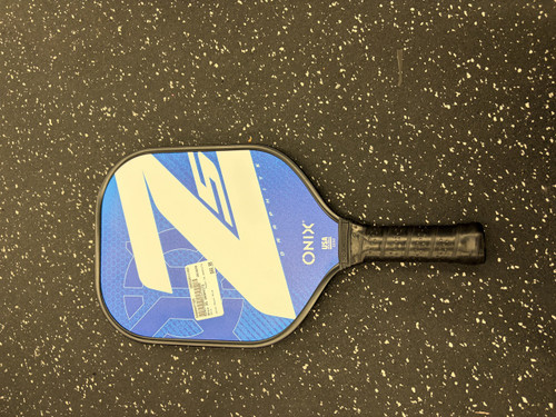 Vist Large View of Product Image Which is Used Onix Z5 GRAPHITE Pickleball Racquet Royal Blue