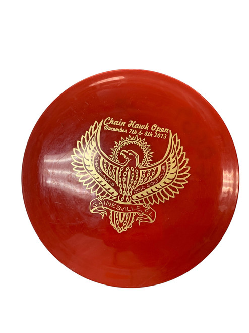 Vist Large View of Product Image Which is Used Prodigy Disc CHAIN HAWK OPEN Disc Golf Driver Red
