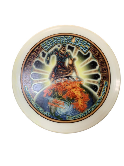 Vist Large View of Product Image Which is Used Innova PDGA Disc Golf Driver White