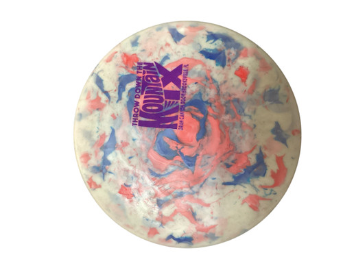 Vist Large View of Product Image Which is Used Innova THROW DOWN THE MOUNTAIN Disc Golf Driver White