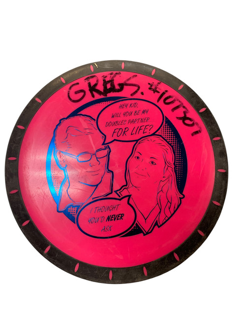 Vist Large View of Product Image Which is Used Innova I THOUGHT YOUD NEVER ASK Disc Golf Driver Black