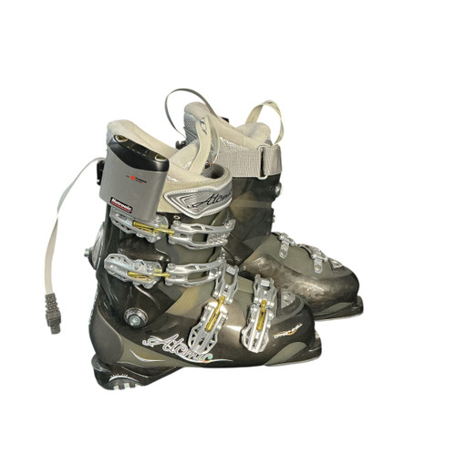 Vist Large View of Product Image Which is Used Atomic 90 Womens DH Ski Boot Black 255 MP - M07.5 - W08.5