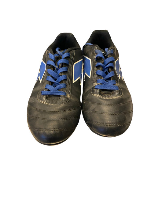 Vist Large View of Product Image Which is Used Lotto Soccer Cleats Black Senior 8