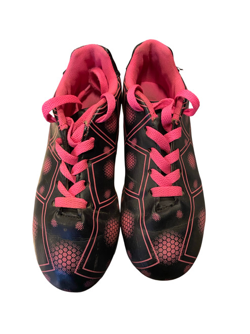 Vist Large View of Product Image Which is Used Soccer Cleats Pink Junior 02