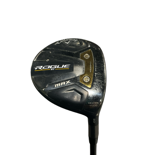 Vist Large View of Product Image Which is Used Callaway ROGUE ST MAX Mens Fairway Wood RH 3 Wood