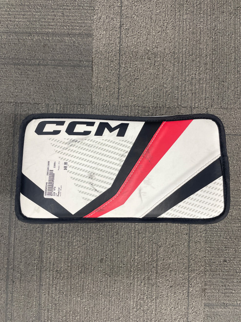 Vist Large View of Product Image Which is Used CCM YFX Youth Goalie Blocker Black