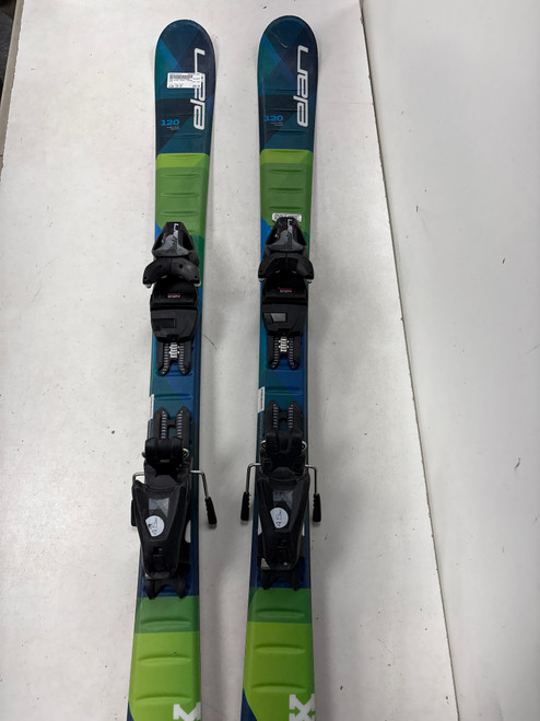 Vist Large View of Product Image Which is Used Elan MAXX Boys DH Ski/Binding Royal Blue 120 cm
