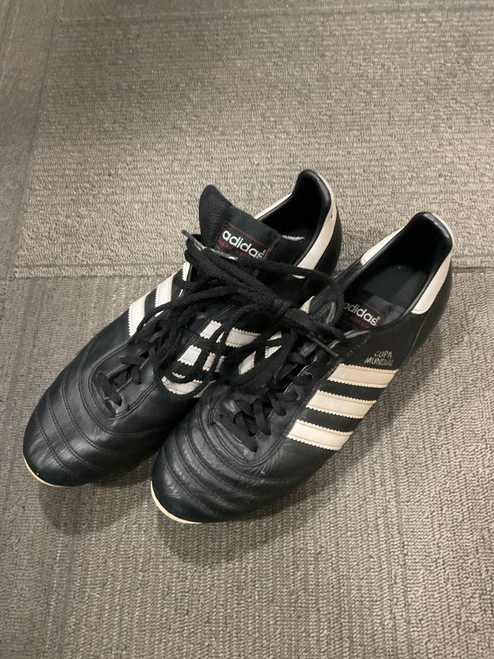 Vist Large View of Product Image Which is Used Adidas COPA MUNDIAL Soccer Cleats Black Senior 11