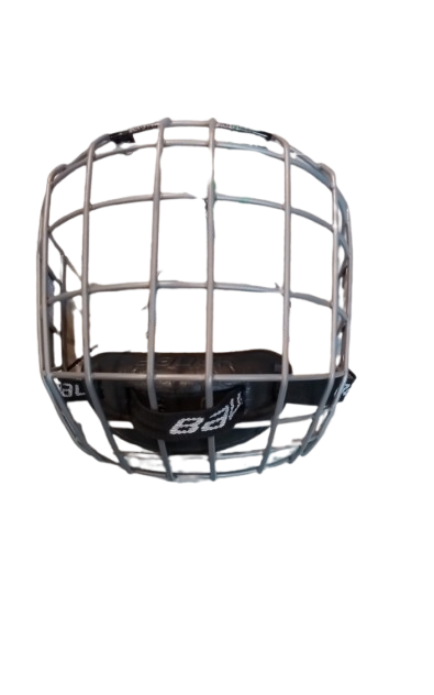 Vist Large View of Product Image Which is Used Bauer Hockey Wire Mask Grey SM