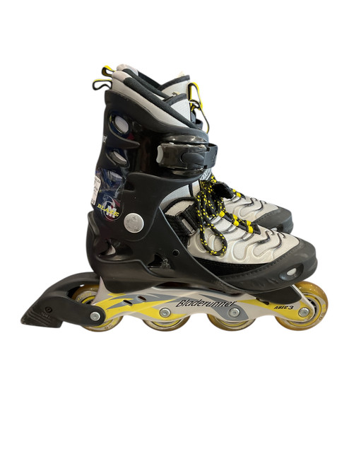 Vist Large View of Product Image Which is Used Bladerunner BLAZE M SZ 9 Senior Rec Fitness Skates Black Senior 9