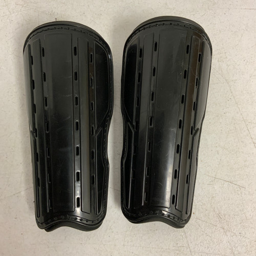 Vist Large View of Product Image Which is Used Soccer Shin Guards Youth Black Youth