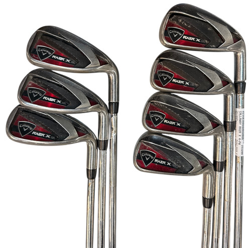 Vist Large View of Product Image Which is Used Callaway RAZR X Mens Iron Set RH 4I-PW