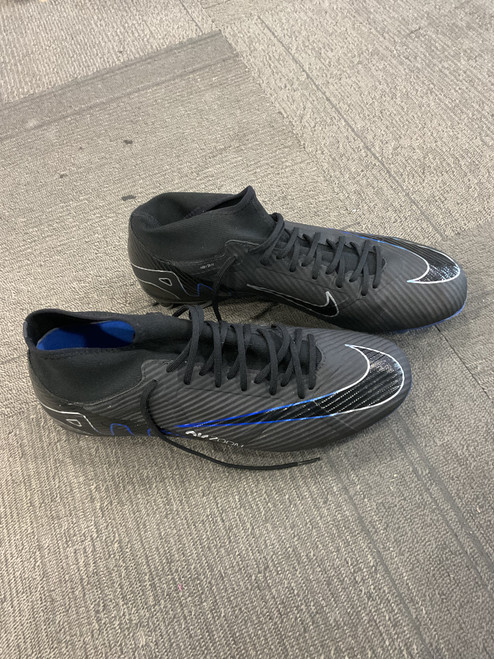 Vist Large View of Product Image Which is Used Nike Soccer Cleats Black Senior 13