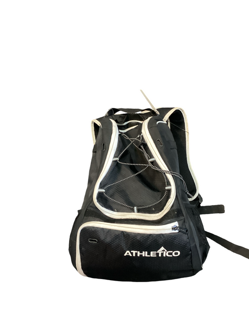 Vist Large View of Product Image Which is Used Athletico BLACK BACKPACK BB/SB Player Backpack Black