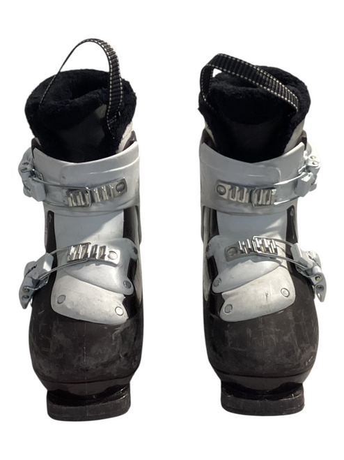 Vist Large View of Product Image Which is Used Salomon T2 Girls DH Ski Boot White 210 MP - J02