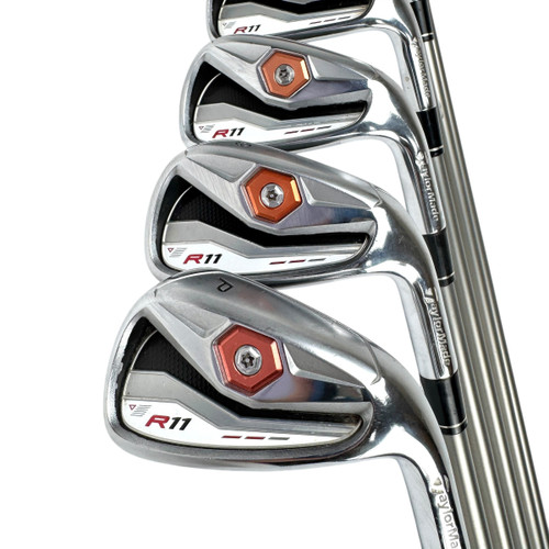 Vist Large View of Product Image Which is Used Taylormade R11 Women's RH Iron Set 5I-PW Ladies Flex Graphite Shaft