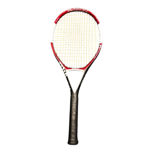 Vist Large View of Product Image Which is Used Wilson NCODE Adult Tennis Racquet Red Unknown