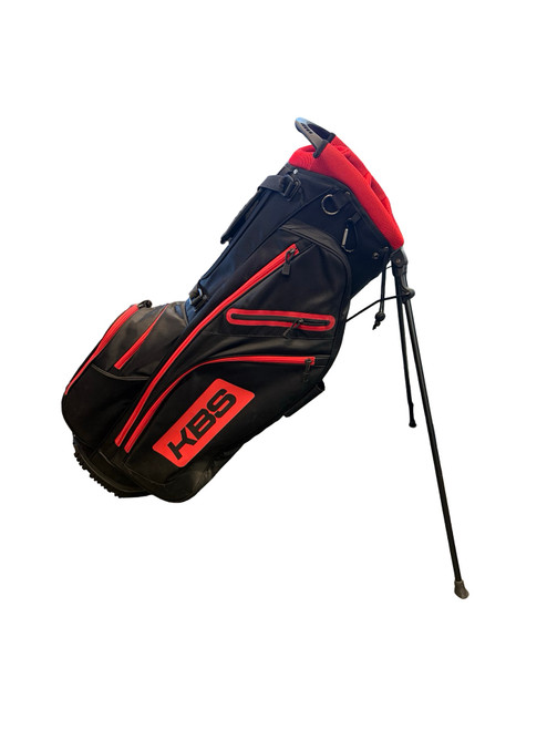 Vist Large View of Product Image Which is Used KSB 6-Way Mens Stand Bag Black