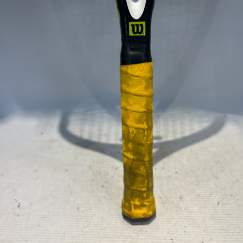 Vist Large View of Product Image Which is Used Prince O3 PINK Adult Tennis Racquet Black 4"