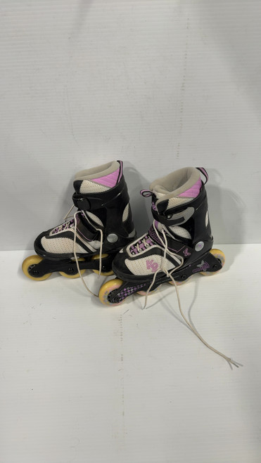 Vist Large View of Product Image Which is Used K2 K2 CHARM ROLLERBLADE Skateboard Shoes Black Junior 01