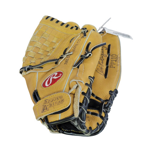 Vist Large View of Product Image Which is Used Rawlings PLAYER PREFERRED SPEED TRAP GLOVE BB/SB Glove RH Throw Brown 11"