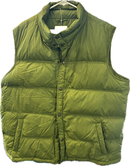 Vist Large View of Product Image Which is Used Lands End Outerwear Light Vest M Green XL