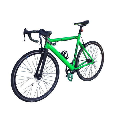 Vist Large View of Product Image Which is Used BLACK LABEL ROAD BIKE Road Bike Mens Green 56-58cm - LG Frame