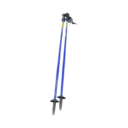 Vist Large View of Product Image Which is Used Swix SR 7000 SKI POLES Boys DH Ski Pole Royal Blue 95 cm / 38 in