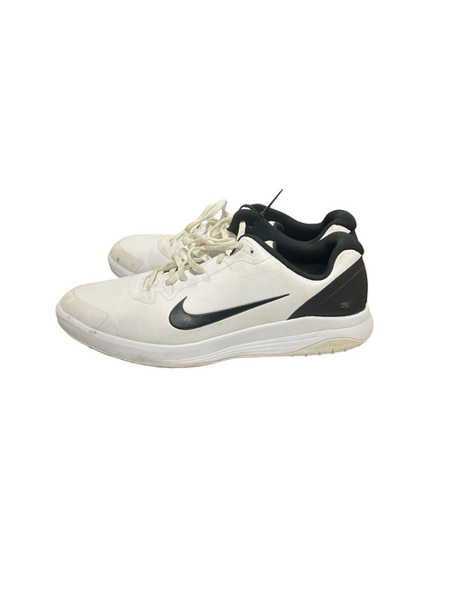 Vist Large View of Product Image Which is Used Nike Mens Golf Shoes White Senior 13