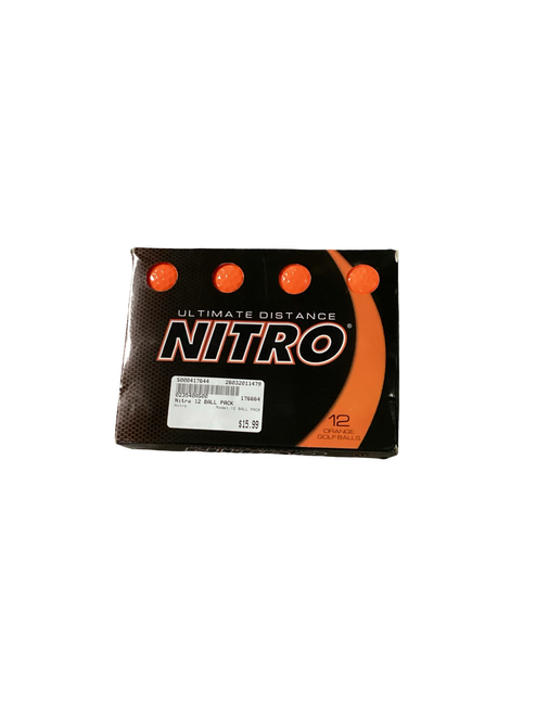 Vist Large View of Product Image Which is Used Nitro 12 BALL PACK 12 Pack - Golf Balls