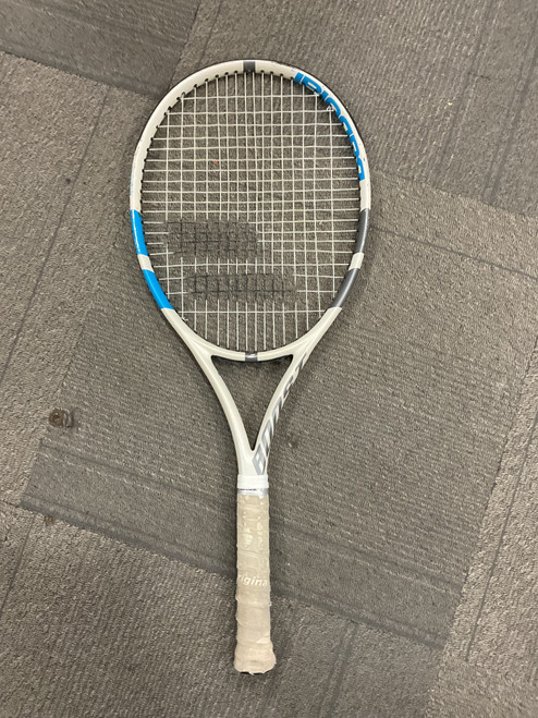 Vist Large View of Product Image Which is Used Babolat BOOST D Adult Tennis Racquet White Unknown