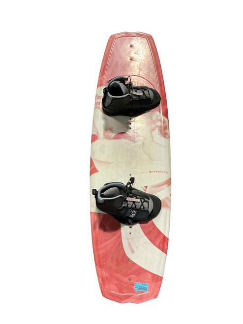Vist Large View of Product Image Which is Used R GONZALEZ PRO MODEL Wakeboard Pink 138 cm