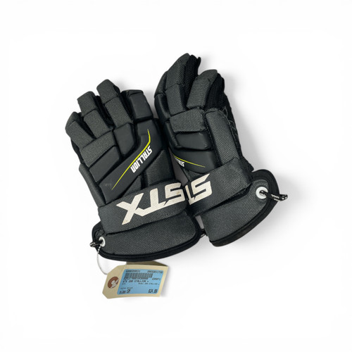 Vist Large View of Product Image Which is Used STX 200 STALLION + Lacrosse Shoulder Pads Black SM