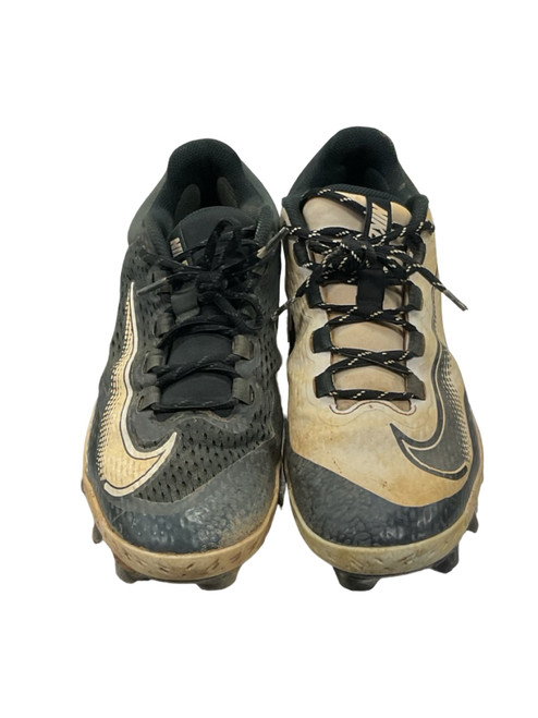 Vist Large View of Product Image Which is Used Nike FD6221-003 BB/SB Cleats Black Senior 8.5