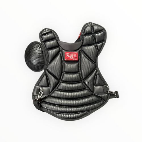 Vist Large View of Product Image Which is Used Rawlings CP750 Catchers Chest Protector Black Adult