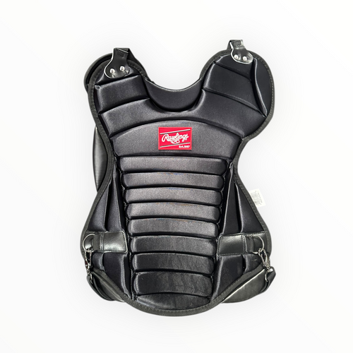Vist Large View of Product Image Which is Used Rawlings RCP Catchers Chest Protector Black Adult