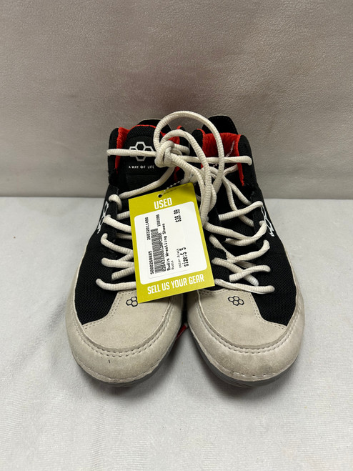 Vist Large View of Product Image Which is Used Rudis Wrestling Shoes Black Senior 5