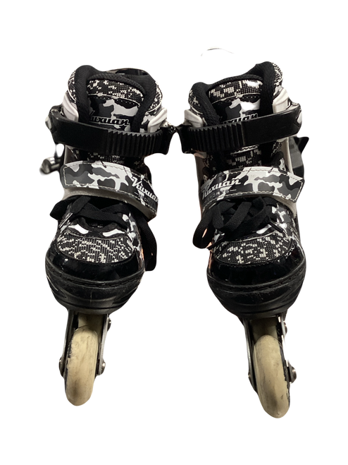 Vist Large View of Product Image Which is Used KUXUAN SPORTS SKATES Junior Rec Fitness Skates Black Adjustable