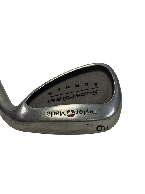 Vist Large View of Product Image Which is Used Taylormade SUPERSTEEL BURNER Mens Individual Iron RH 9 Iron 36.5" w/ R-80 Shaft