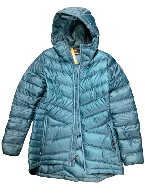 Vist Large View of Product Image Which is Used Outerwear Light Jacket W Teal MD