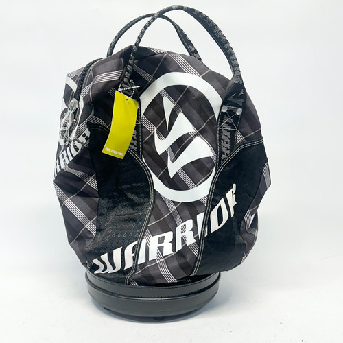Vist Large View of Product Image Which is Used Warrior LAX BALL BAG LAX Accessories Ball Bag Black And White