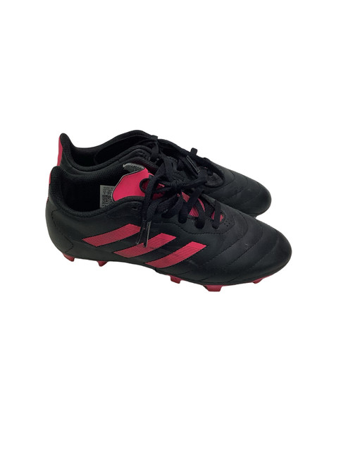 Vist Large View of Product Image Which is Used Adidas Soccer Cleats Black And Pink Junior 03