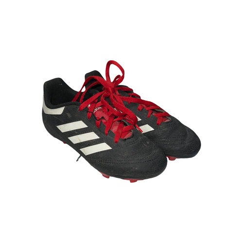 Vist Large View of Product Image Which is Used Adidas Soccer Cleats Black Youth 12.0